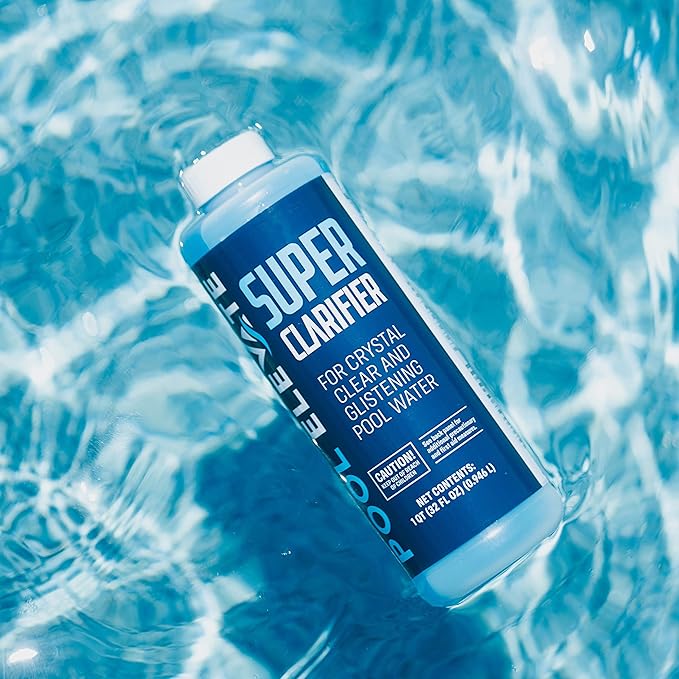 Pool Clarifier Ultimate Clarity Booster - Pool Clarifier for Crystal Clear Water, Fast Acting & Long Lasting, Reduces Cloudiness & Enhances Filter Performance, Safe for All Pools, 32 oz Pack of 2
