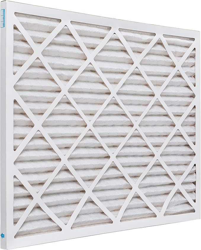 Aerostar 16x18x1 MERV 8 Air Filter, Pleated AC Furnace HVAC Filters (15.875x17.875x0.75), Electrostatically Charged for Allergies Dust Pet Dander Pollen Mold Lint, MPR 600 FPR 5, USA, 6 Pack
