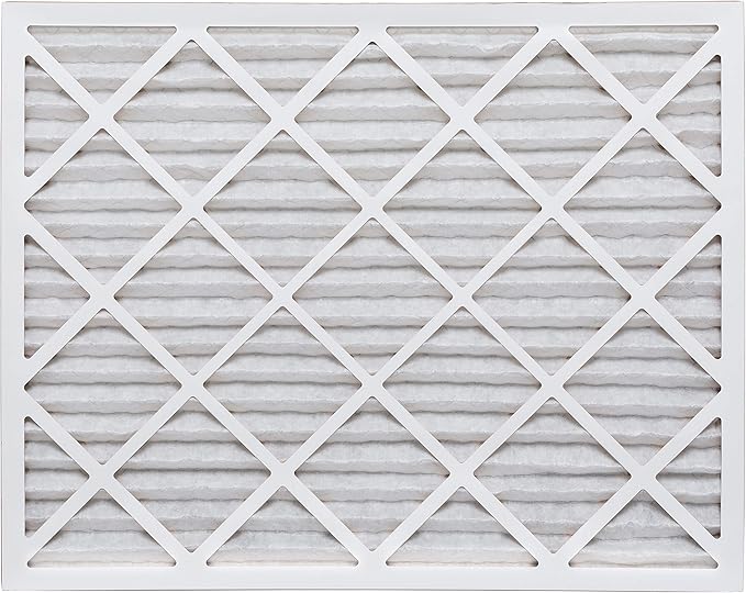 Aerostar 15x25x1 MERV 8 Air Filter, Pleated AC Furnace HVAC Filters (14.5x24.5x0.75), Electrostatically Charged for Allergies Dust Pet Dander Pollen Mold Lint, MPR 600 FPR 5, USA, 6 Pack