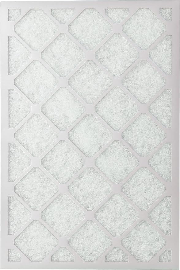 Nordic Pure 20x30x1 (Actual Size: 19 5/8 x 29 5/8 x 3/4) Poly Green MERV 6 AC Furnace Air Filters – Reduces Dust, Pollen, Pet Dander & Allergens – 4-Pack
