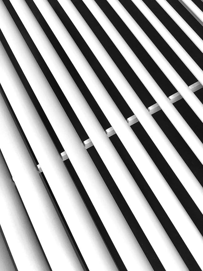 25" X 20" Aluminum Return Filter Grille - Easy Airflow - Linear Bar Grilles [Outer Dimensions: 26.75w X 21.75h]