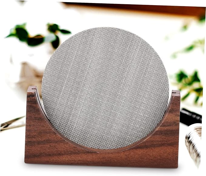 Luxshiny 5pcs Coffee Maker Filter Mesh Reusable Stainless Steel Screen for Optimal Coffee Extraction