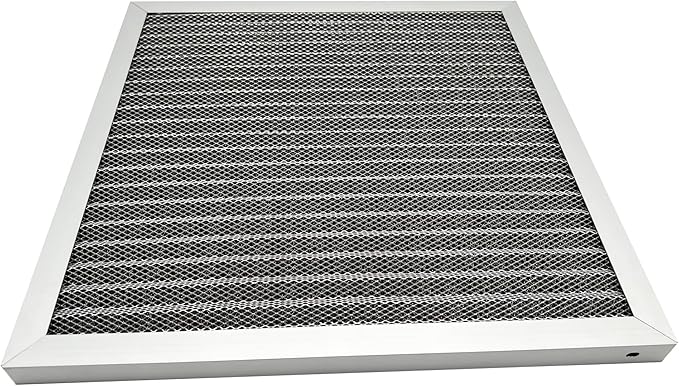 Washable Air Filter(12" x 12" x 1"), Aluminum Electrostatic Air Filter for Furnace and Central Air Conditioner