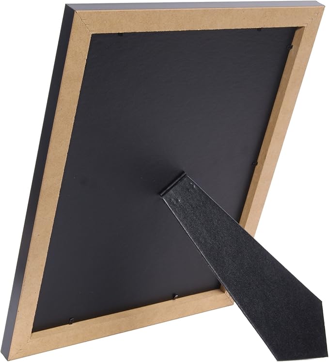 Creative Picture Frames 4Pk11X14-B Black Theatre Frame With Black Matting, Holds 5.5X8.5-Inch Media Plus Ticket Including Installed Wall Hanger (Theatre Bill Not Included, Pack Of 4)