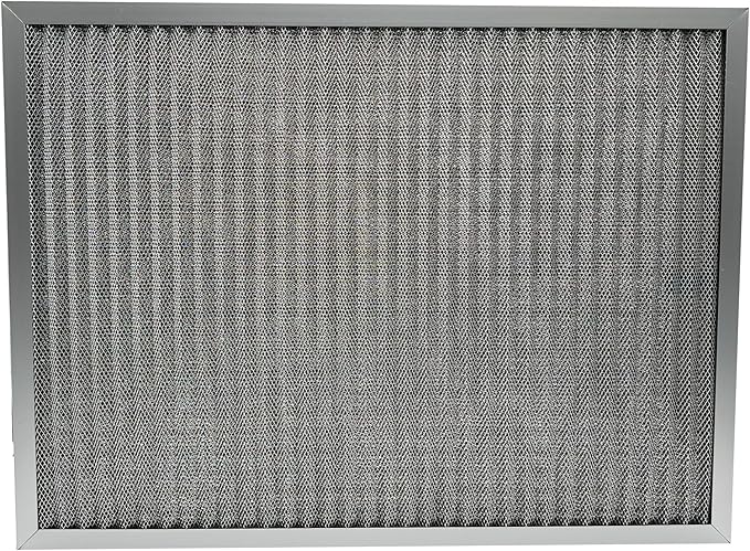 Washable Air Filter(16" x 25" x 1"), Aluminum Electrostatic Air Filter for Furnace and Central Air Conditioner