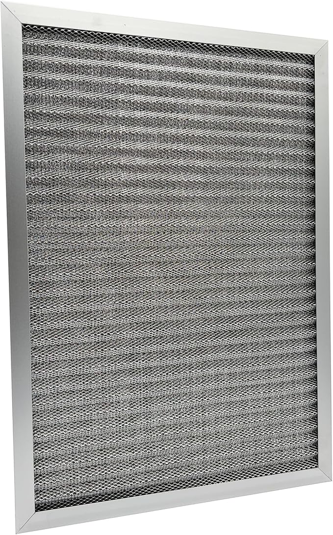 Washable Air Filter(14" x 25" x 1"), Aluminum Electrostatic Air Filter for Furnace and Central Air Conditioner