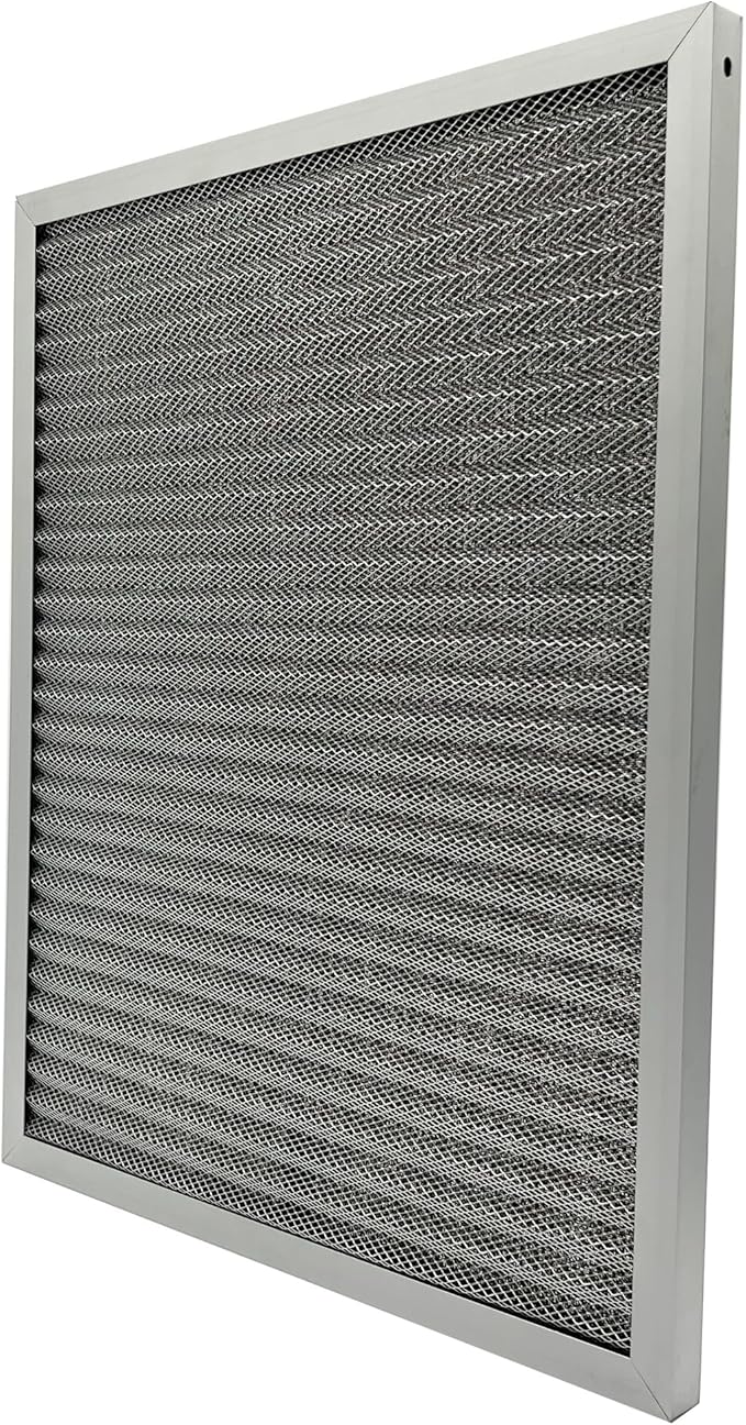 Washable Air Filter(16" x 20" x 1"), Aluminum Electrostatic Air Filter for Furnace and Central Air Conditioner