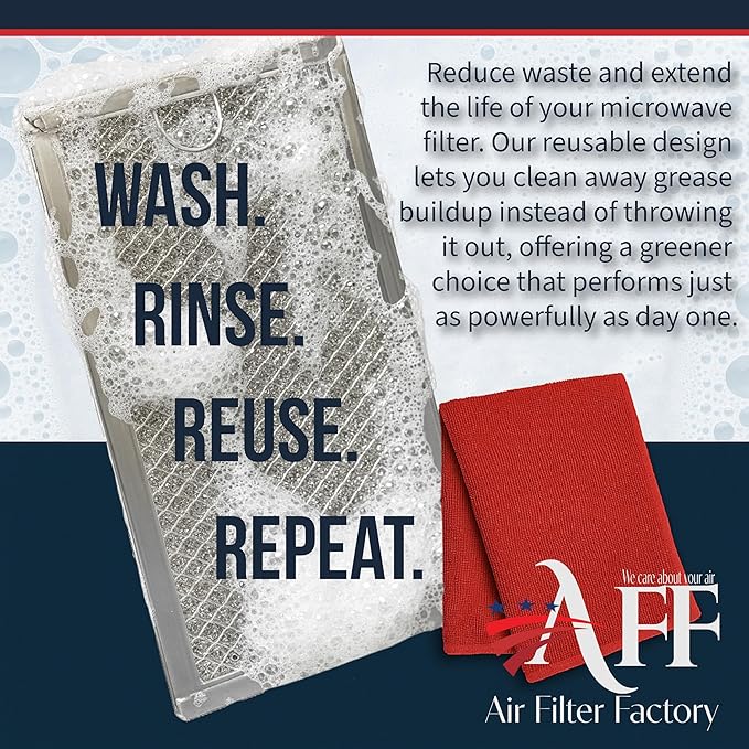 Air Filter Factory Stove Hood Vent 8X8 Inch RV Range Hood Vent Filter Replacement For BCC024600, 53028, VNF-2M03-2 Ventline Exhaust Fan 12-Layer Grease Filter 2-Pack