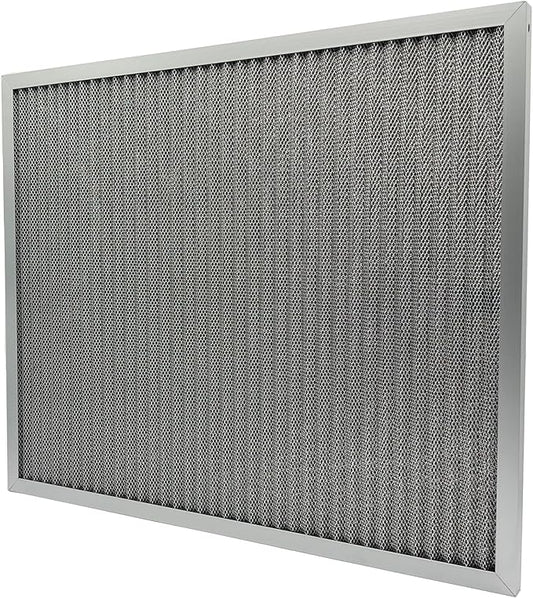Washable Air Filter(20" x 25" x 1"), Aluminum Electrostatic Air Filter for Furnace and Central Air Conditioner
