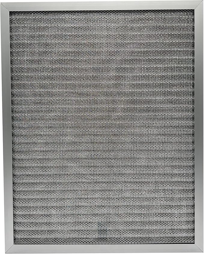 Washable Air Filter(16" x 20" x 1"), Aluminum Electrostatic Air Filter for Furnace and Central Air Conditioner