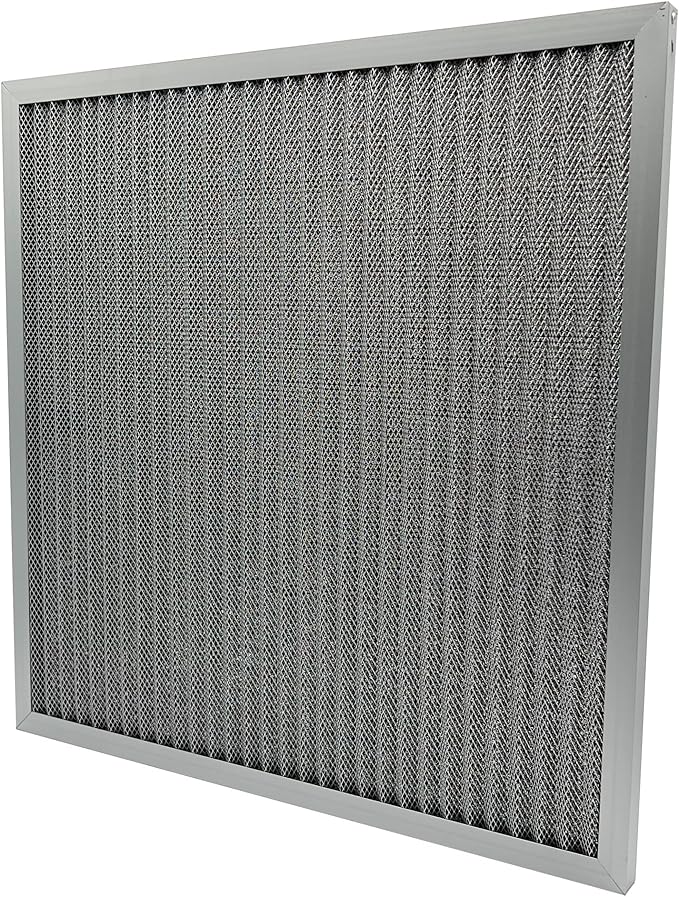 Washable Air Filter(20" x 20" x 1"), Aluminum Electrostatic Air Filter for Furnace and Central Air Conditioner