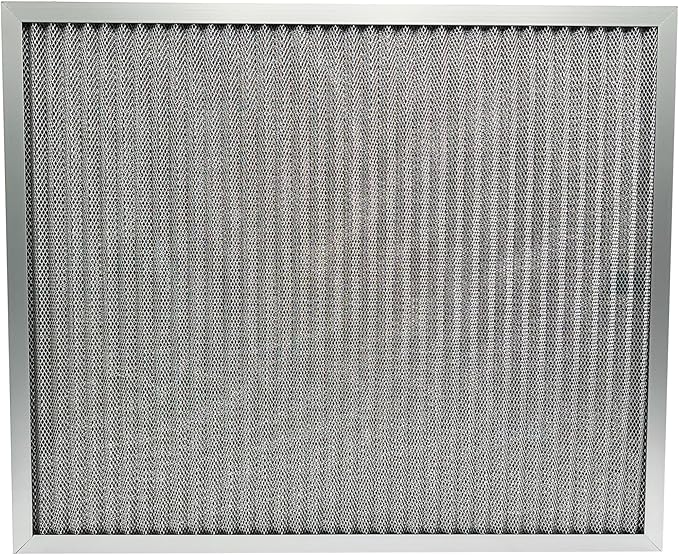 Washable Air Filter(20" x 25" x 1"), Aluminum Electrostatic Air Filter for Furnace and Central Air Conditioner