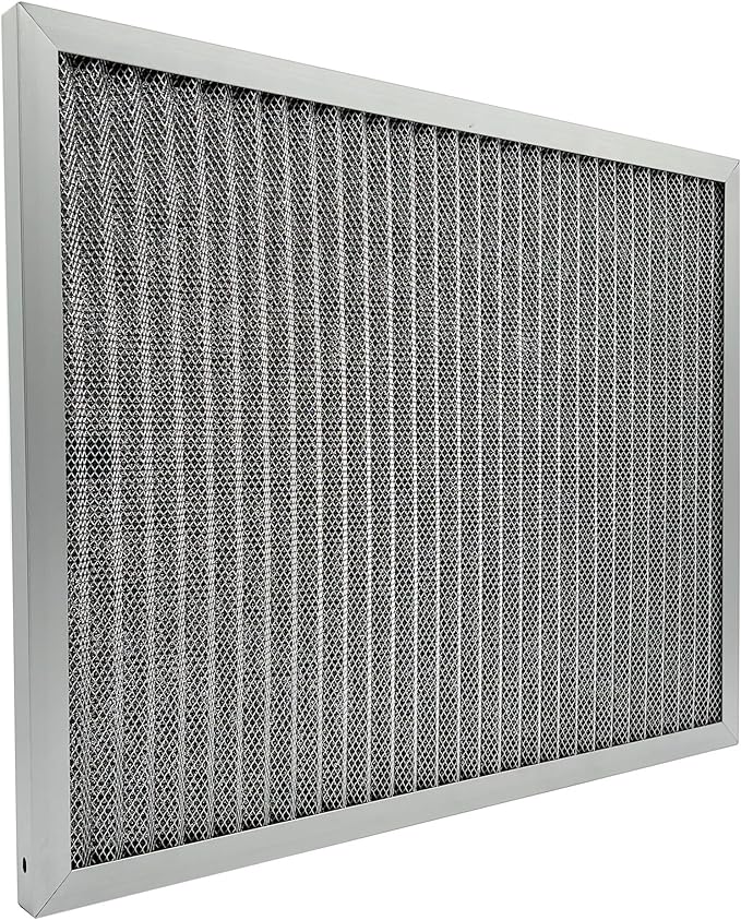 Washable Air Filter(16" x 20" x 1"), Aluminum Electrostatic Air Filter for Furnace and Central Air Conditioner