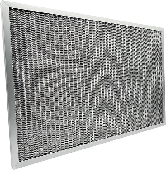 Washable Air Filter(20" x 30" x 1"), Aluminum Electrostatic Air Filter for Furnace and Central Air Conditioner