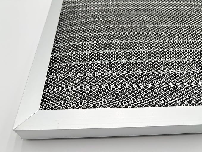 Washable Air Filter(14" x 20" x 1"), Aluminum Electrostatic Air Filter for Furnace and Central Air Conditioner