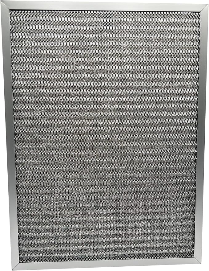 Washable Air Filter(18" x 24" x 1"), Aluminum Electrostatic Air Filter for Furnace and Central Air Conditioner